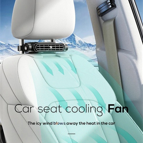 Usb car seat headrest cooling - seat,