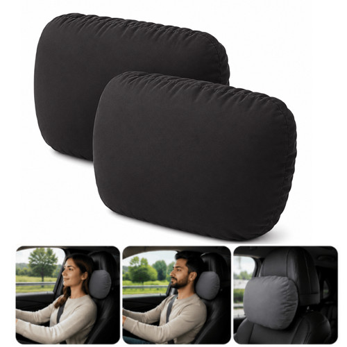 Car headrest neck support - 2x,