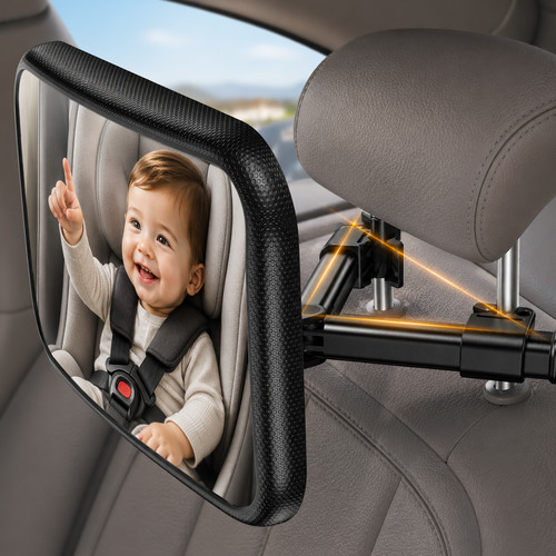 Large adjustable wide view - wide,