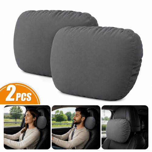 Car headrest neck support - car,