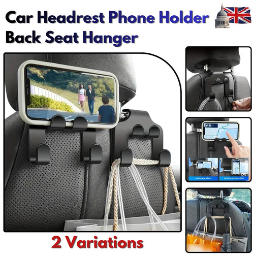 Car headrest hook phone - hook, holder