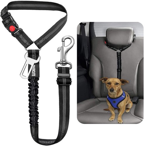 Adjustable dog car seat belt - adjustable,