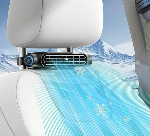 Car seat cooling - fan, speed