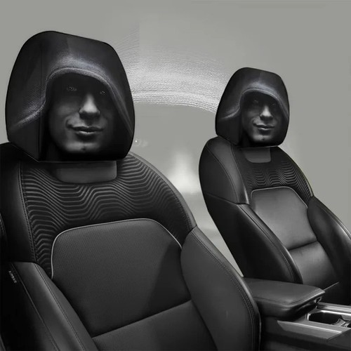 4pcs halloween car headrest - 2/4pcs,