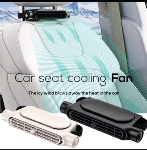 Car seat cooling fan - car, usb