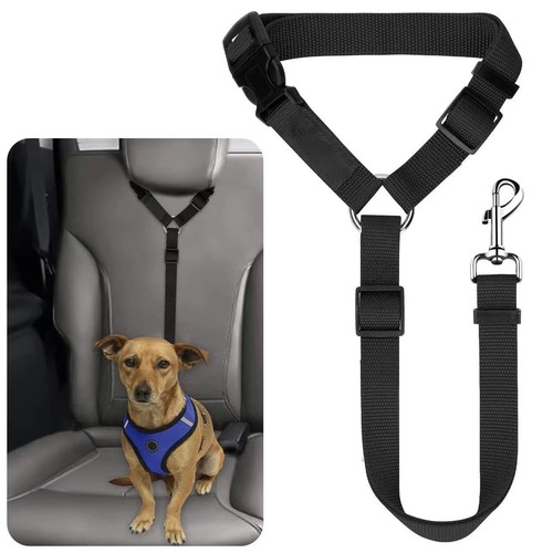 Dog car seat belt headrest - seat,