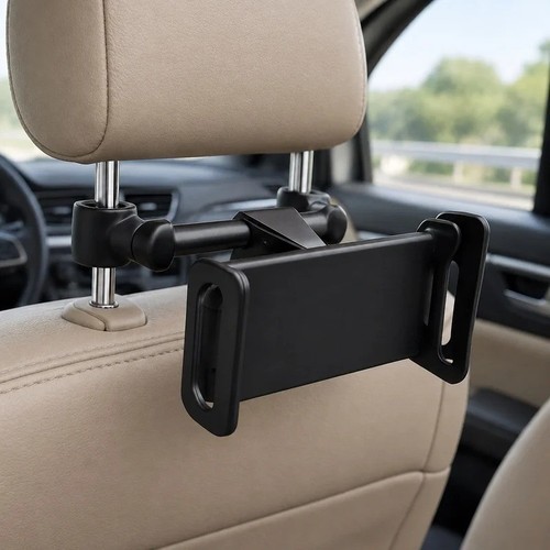 Adjustable car headrest mount - car,