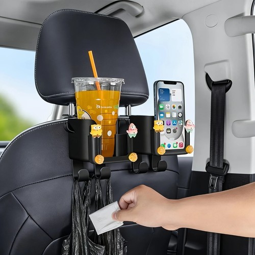 Car seat back storage - ,